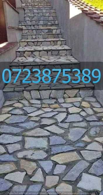 Piatră de Munte pentru Alei și Placări Gard – Rezistență Maximă