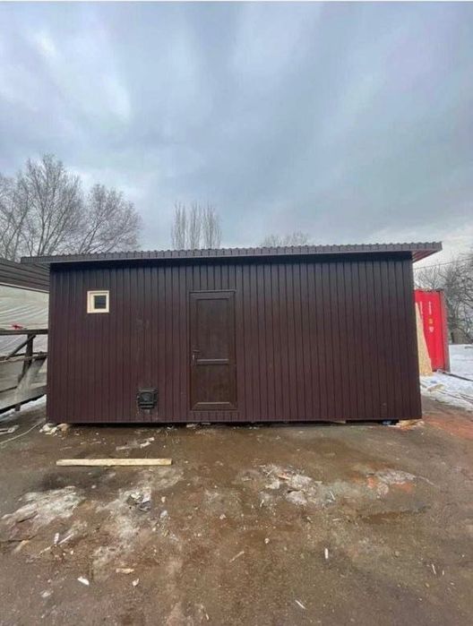 Баня из контейнера