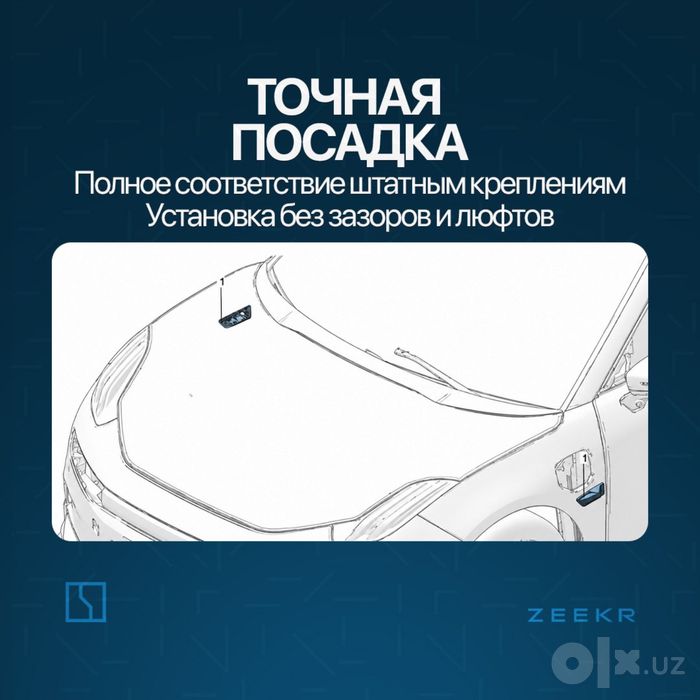 Накладка камеры крыла для Zeekr 001 / zeekr zapchast