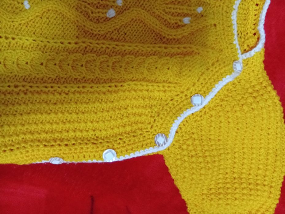 Вязанный комбинезон