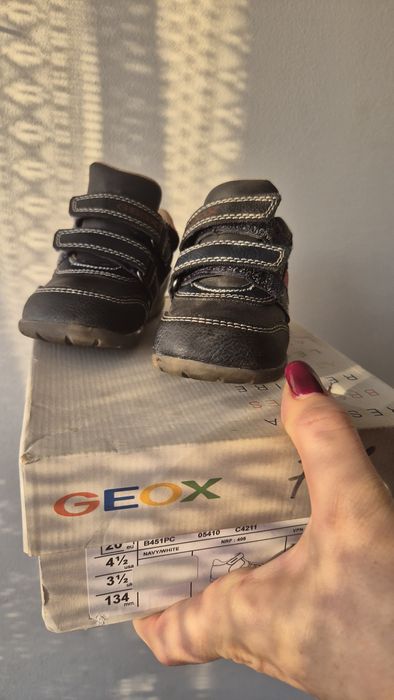 Ботинки Geox для малышей 19 размер 11 см