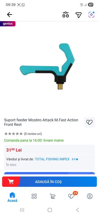 Scaun pescuit feeder