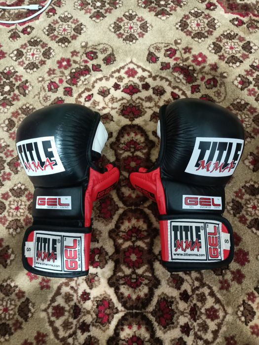 Перчатки TITLE MMA Черепашки