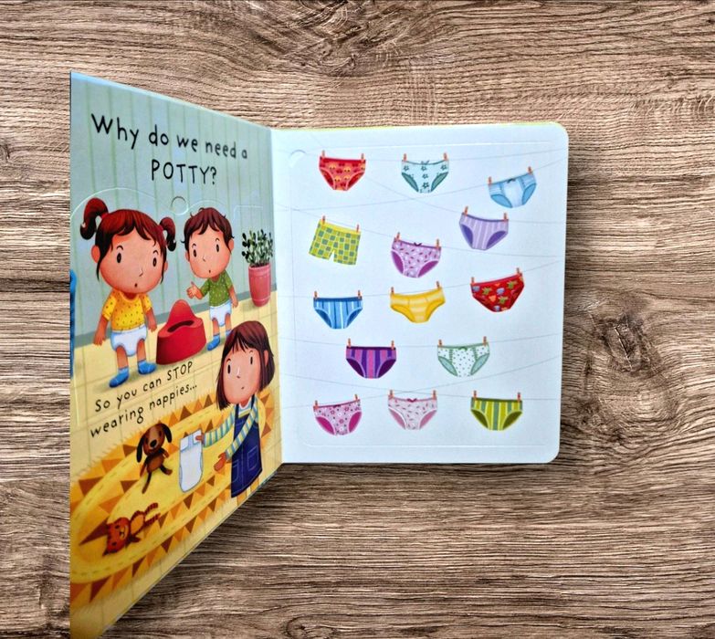 Carte Usborne - why do we need a potty?
