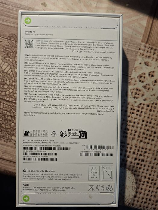 iPhone 16 de vanzare