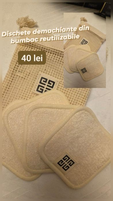 Produse de cosmetica. Fiecare produs are pretul afisat.