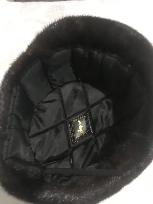 Шапка мужская норковая новая, можно по Кaspi RED