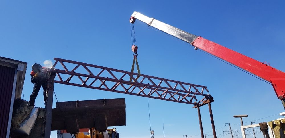 Услуги манипулятора, автовышки.