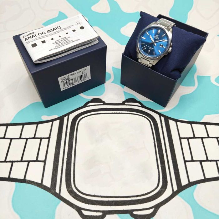 наручные часы Casio Edifice оригинал EFV-150D-2A