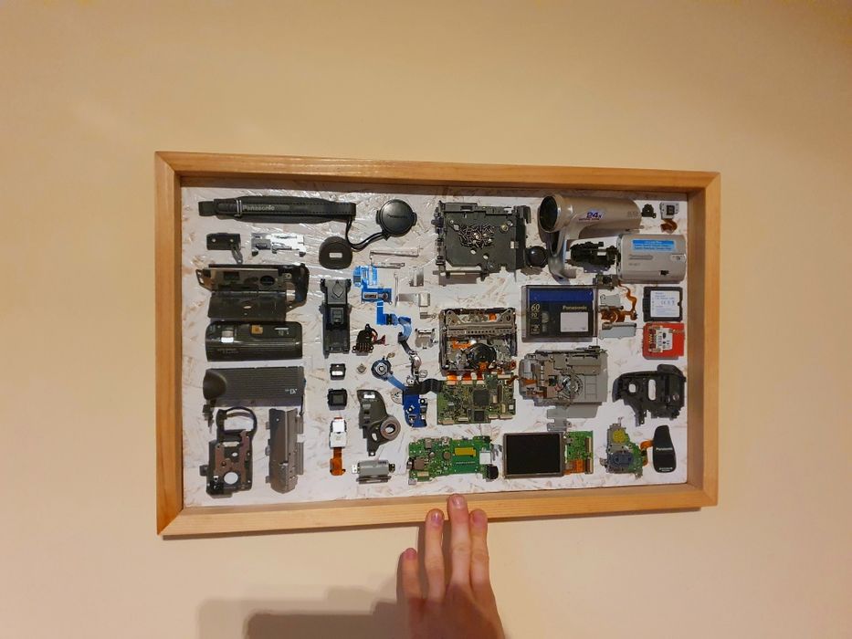 Tablou camera video mecanizat