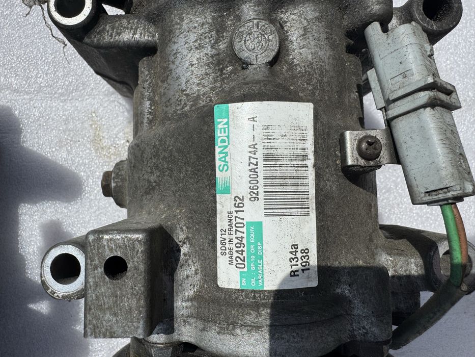 Compresor ac Nissan Juke 1.5 diesel cod: 92600AZ74A GARANTIE!