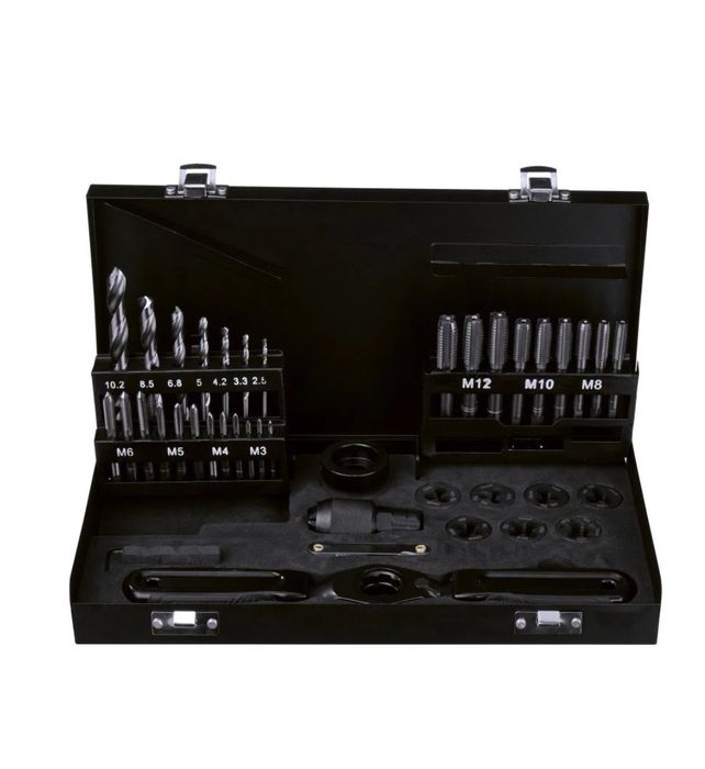 *ЧИСТО НОВ*PARKSIDE Комплект метчици и плашки