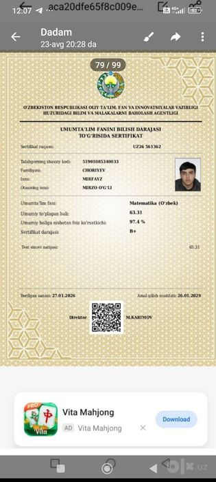 Matematika kurslari