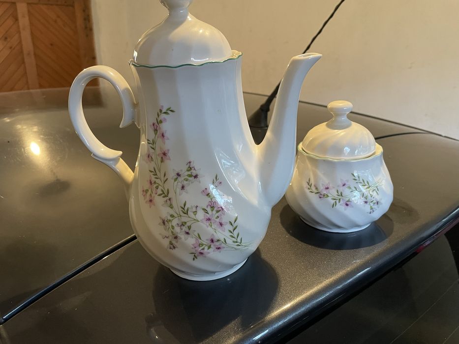 Порцеланов сервиз за кафе, чай “Китка” гр. Нови Пазар