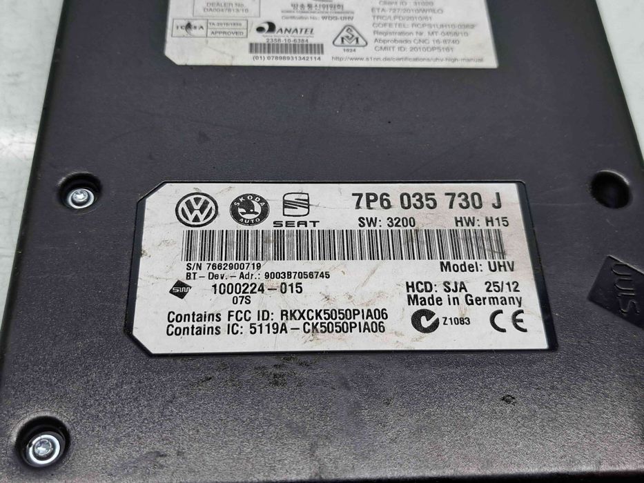 Modul confort  Volkswagen Golf 6 (5K1) [Fabr 2009-2013] 7P6035730J