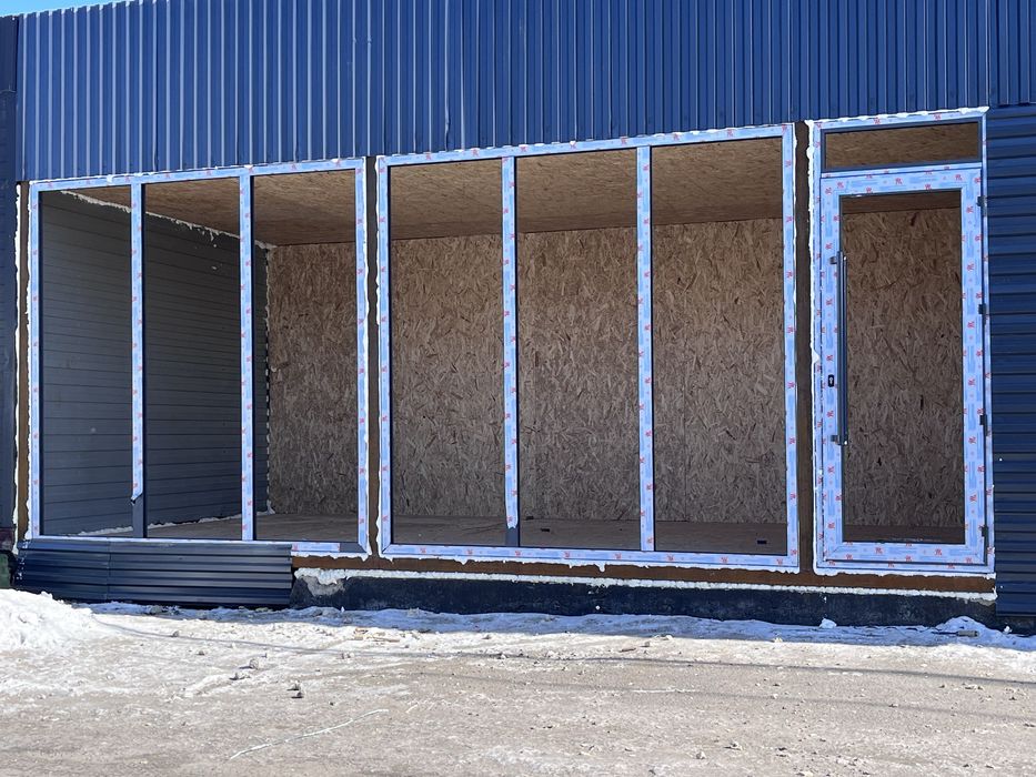 Алюминии витражи пластик