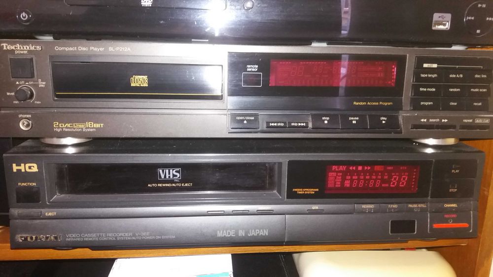 Video recordere VHS uzura f.mica-perfecte aspect-functionare