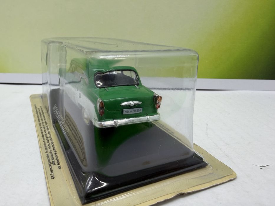 MOSKVICH 407 macheta auto scara 1:43(10 cm ) Deagostini