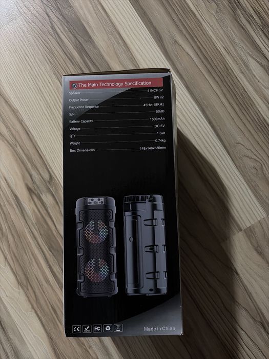 Портативная колонка SinG-e ZQS4271