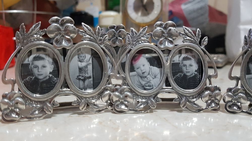 Rama foto argint 925,noua superba,ideal cadou,botez,bebe,copil,de efec