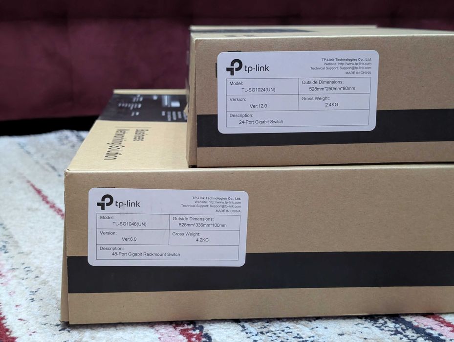 TPLINK TL-SG1024 V12 24-P Gigabit Rackmount Switch NOU