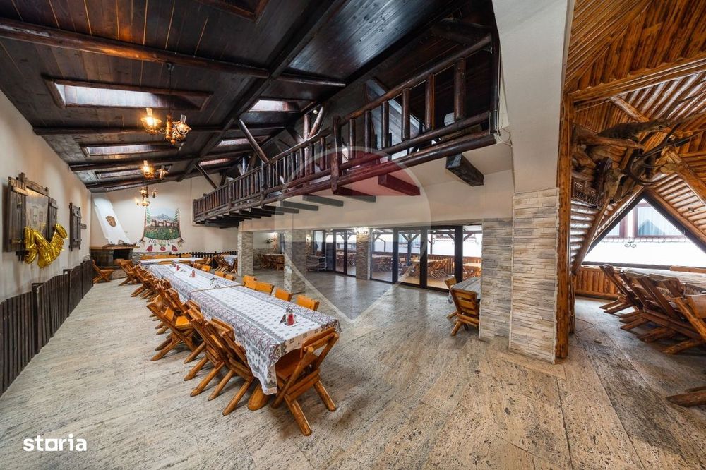 Pensiune cu restaurant și spații comerciale, central Râșnov