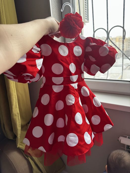 Кызыл горошок койлек