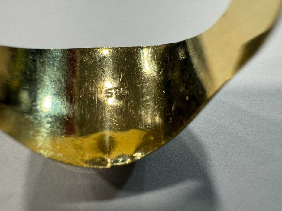 Златен мъжки пръстен 14К- 5,42гр