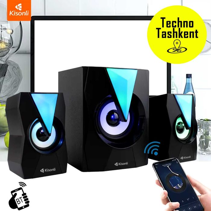 Компьютерные Bluetooth колонки Kisonli TM-4000U (Dostavka Bor)
