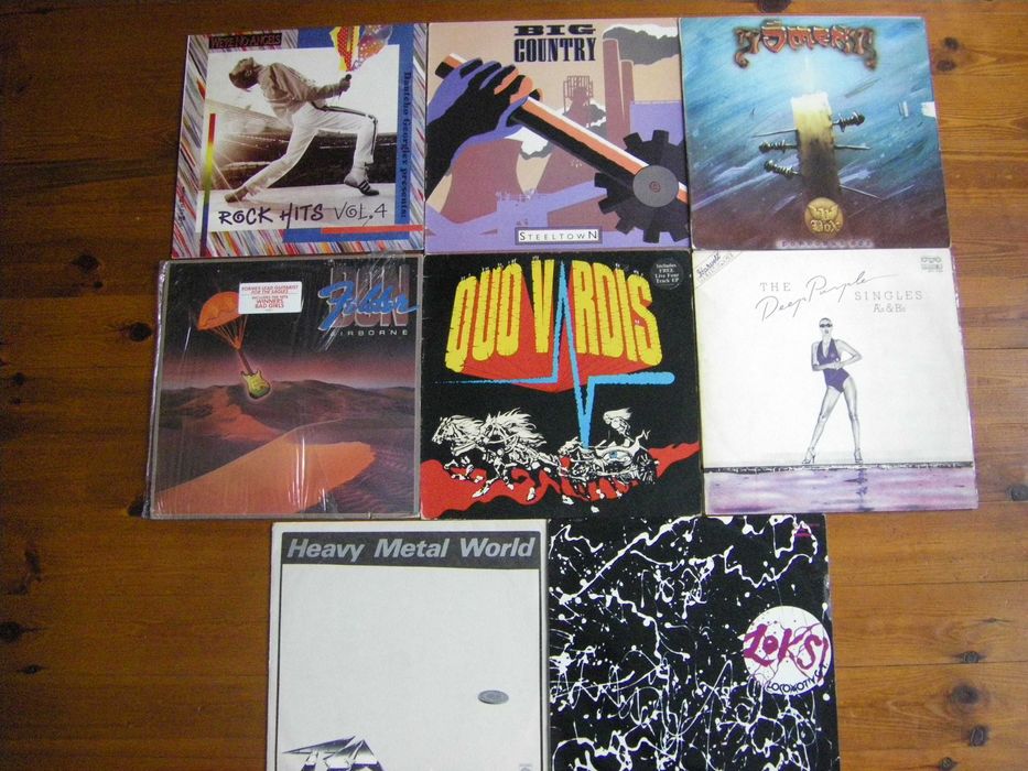 Грамофонни плочи по 7 до 9 €