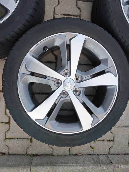 Jante bicolore 17" Peugeot 308/508/3008/5008/407, Citroen C4/C5/Ds7