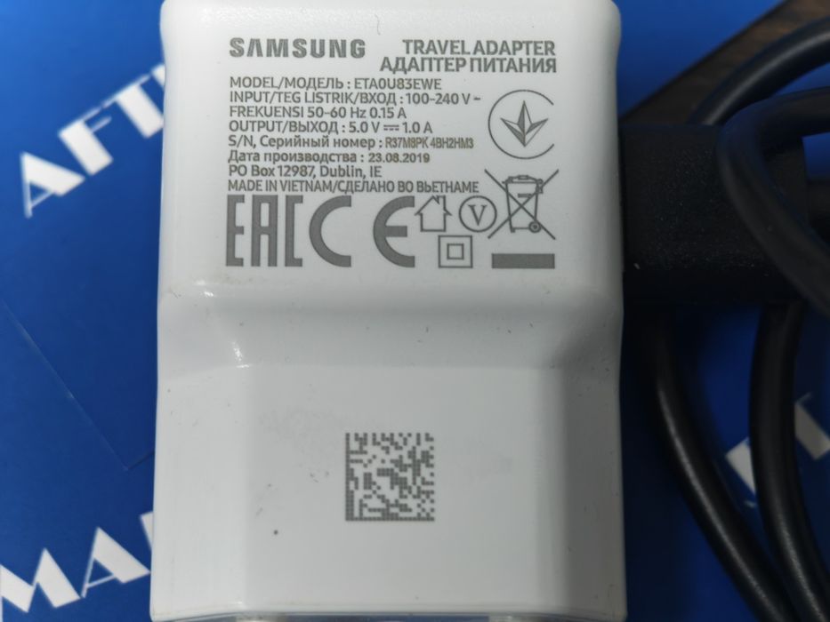 Зарядно Samsung ETA0U83EWE  White