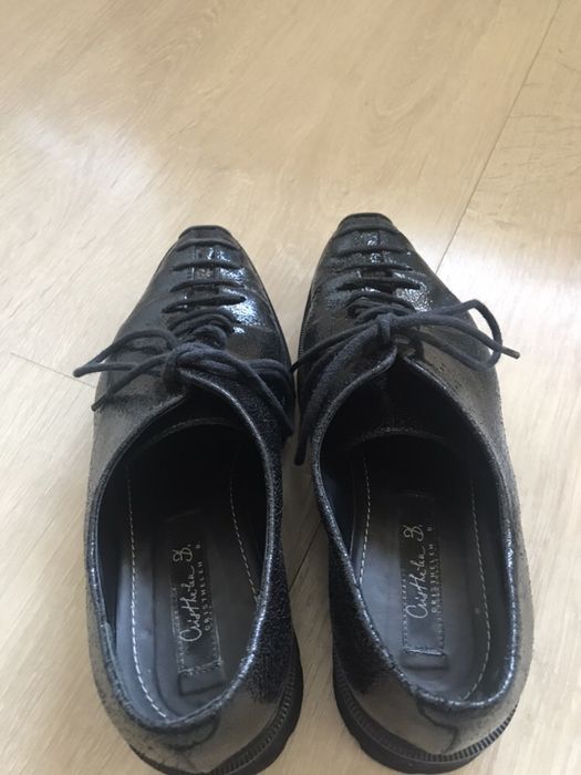 Pantofi Musette piele lacuita