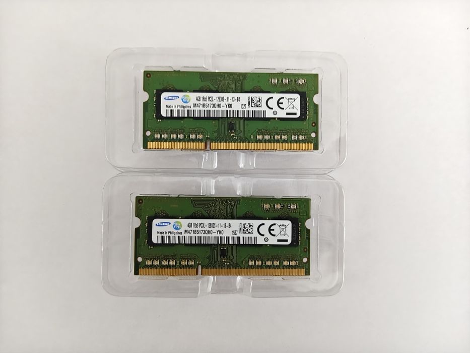 Продам две планки оперативной памяти DDR3 по 4 gb для ноутбука