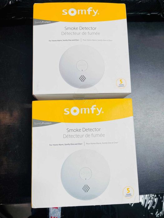 Detector de fum conectat Somfy 1870289 - Sirenă de 85 dB