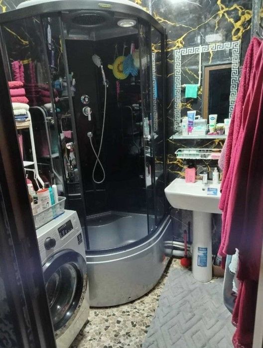 2 xonali 3 xonaga o‘zgartirilgan, 50 m², evro ta’mir, Yunusobod 7