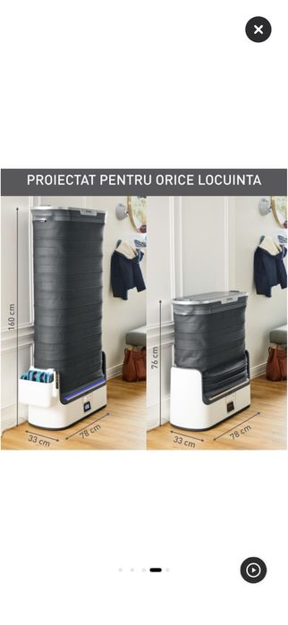 Aparat vertical de calcat cu aburi