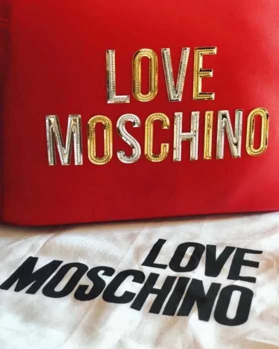 Rucsac Love Moschino rosu