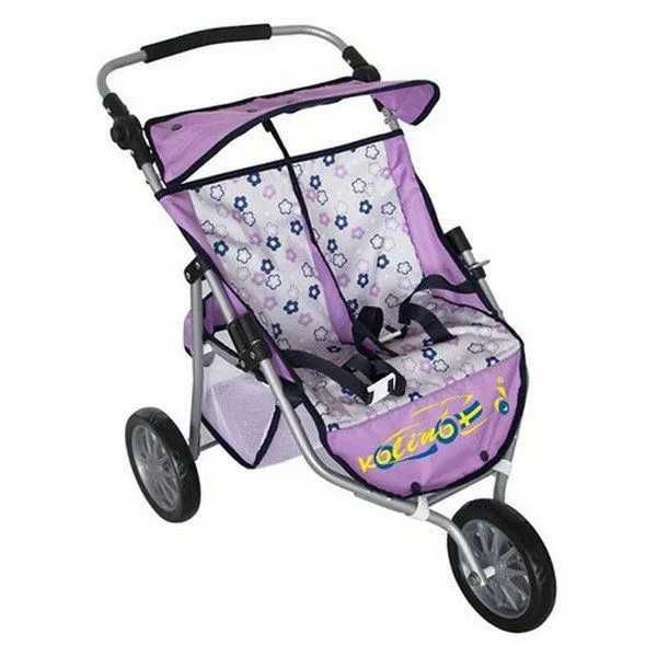 Количка за кукли близнаци 2 вид