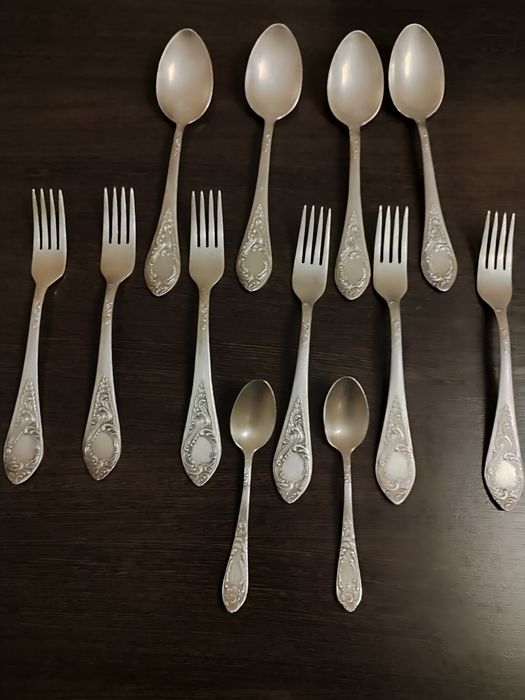 Мельхиоровые приборы