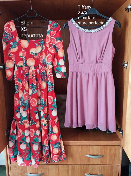Rochii casual/elegante, midi/maxi, XS/S