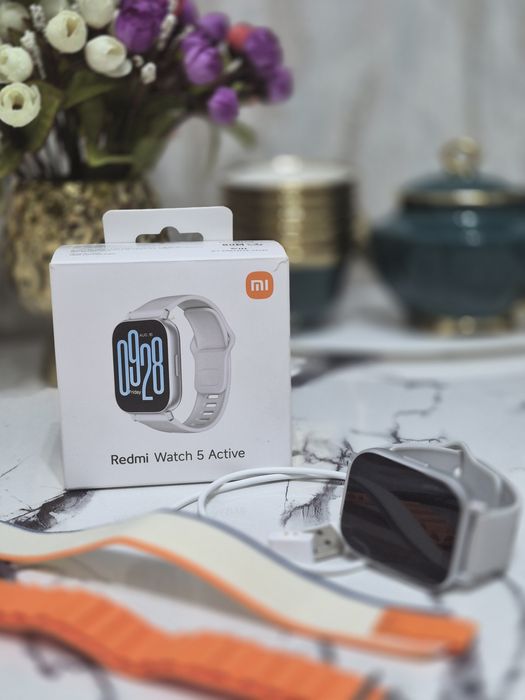 СРОЧНО!!! Смарт-часы Xiaomi Redmi Watch 5 Active — почти новые, исполь