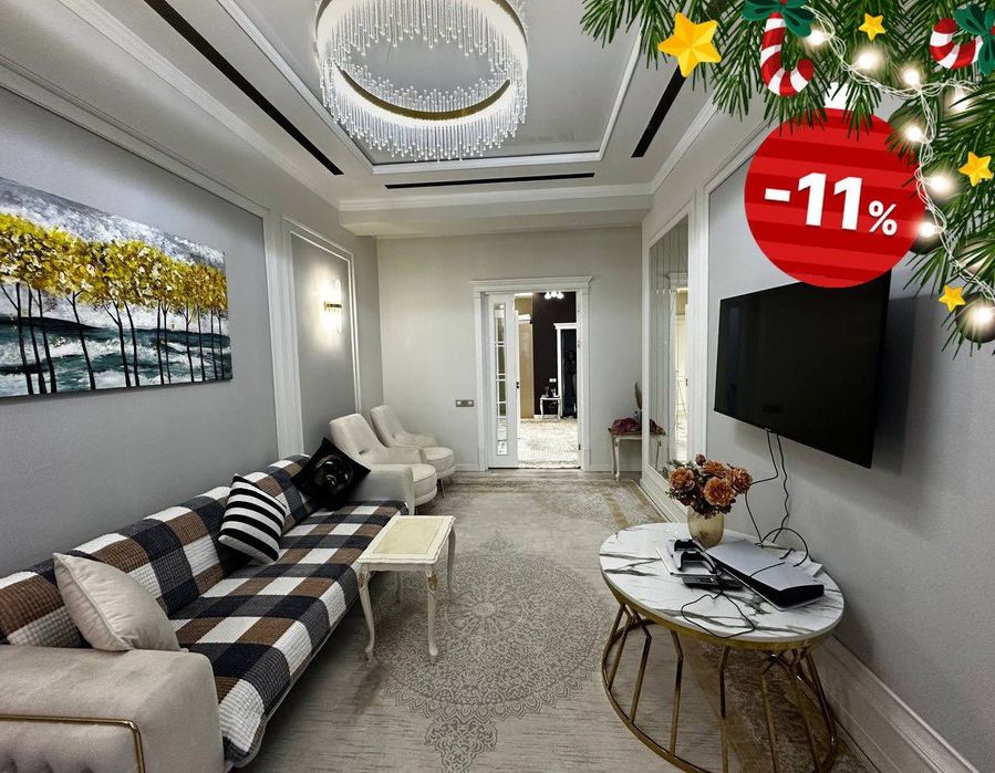 3х комнатная квартира 97 м2 Дархан Darxan Modern кирпич