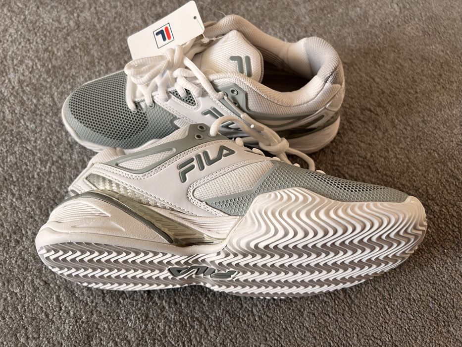 Adidasi tenis de camp,talpa de zgura Fila, noi, Eur 38, Uk 4 1/2, US 7