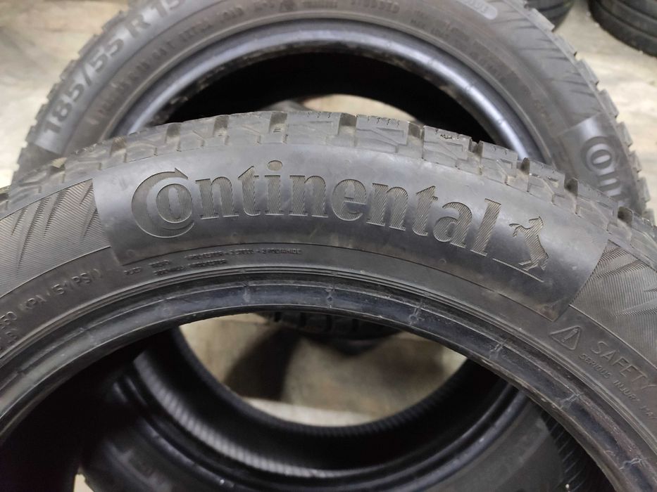 4бр Зимни Гуми 185 55 15 - Continental