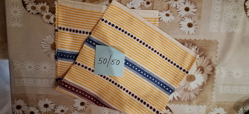 За ценители! Нови! Ръчно изработени покривки,карета,100% памук