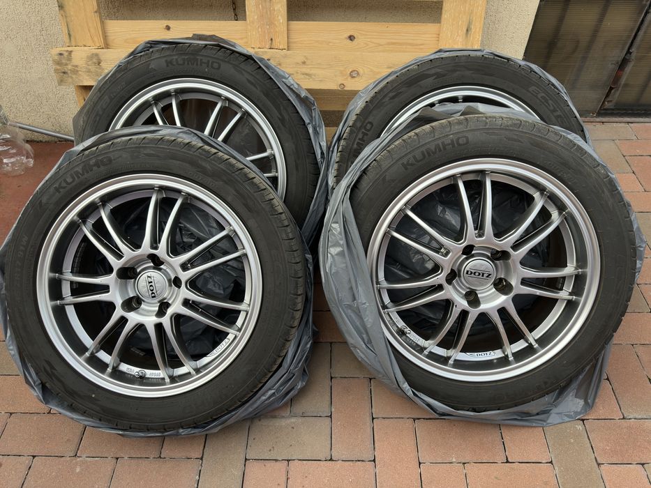 Jante DOTZ 5x112 “17 cu cauciucuri vara 225/45/ZR17