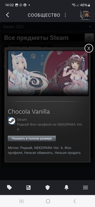 Аккаунт Стим STEAM