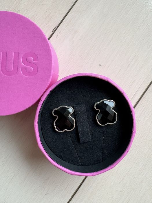 Обеци Tous с оникс