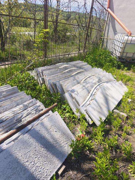 placi de gard de beton